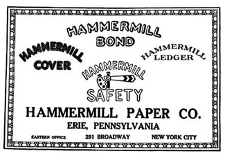 Hammerhill Paper Company, Erie, Pennsylvania